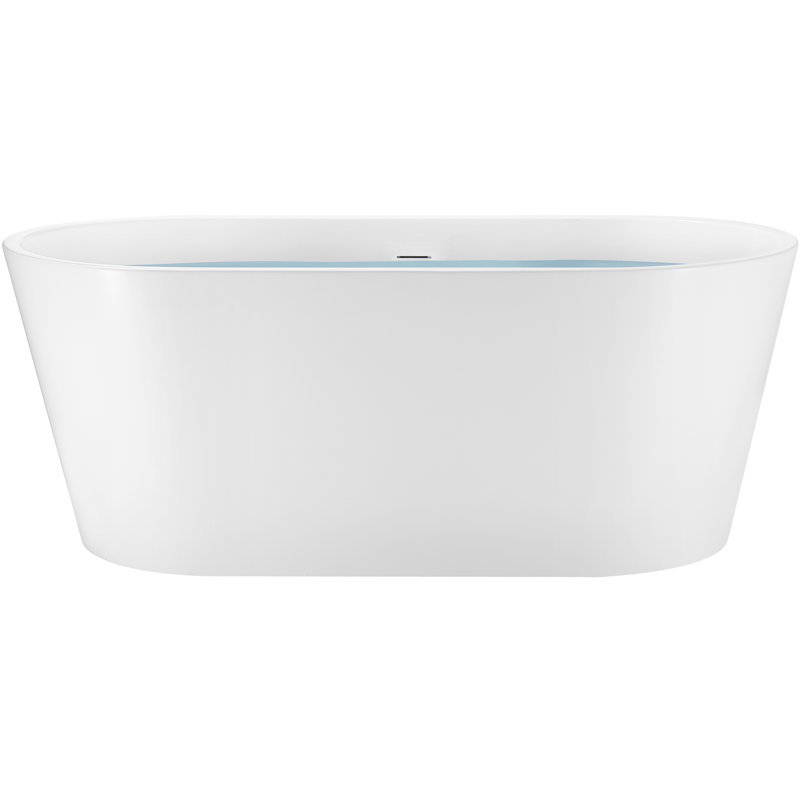 AKDY 66.9'' x 28.7'' Freestanding Soaking Fiberglass Bathtub & Reviews